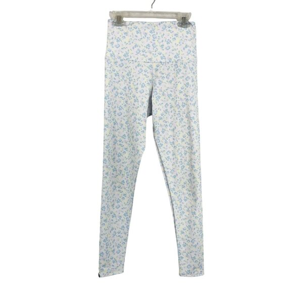 Onzie High Rise Leggings in English Garden Pastel Floral - Size XS - Picture 1 of 8